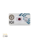 Natural Ruby (Lead Glass-Filled) – Certified by IGI | 3.47 Carats | Report No. 601399990